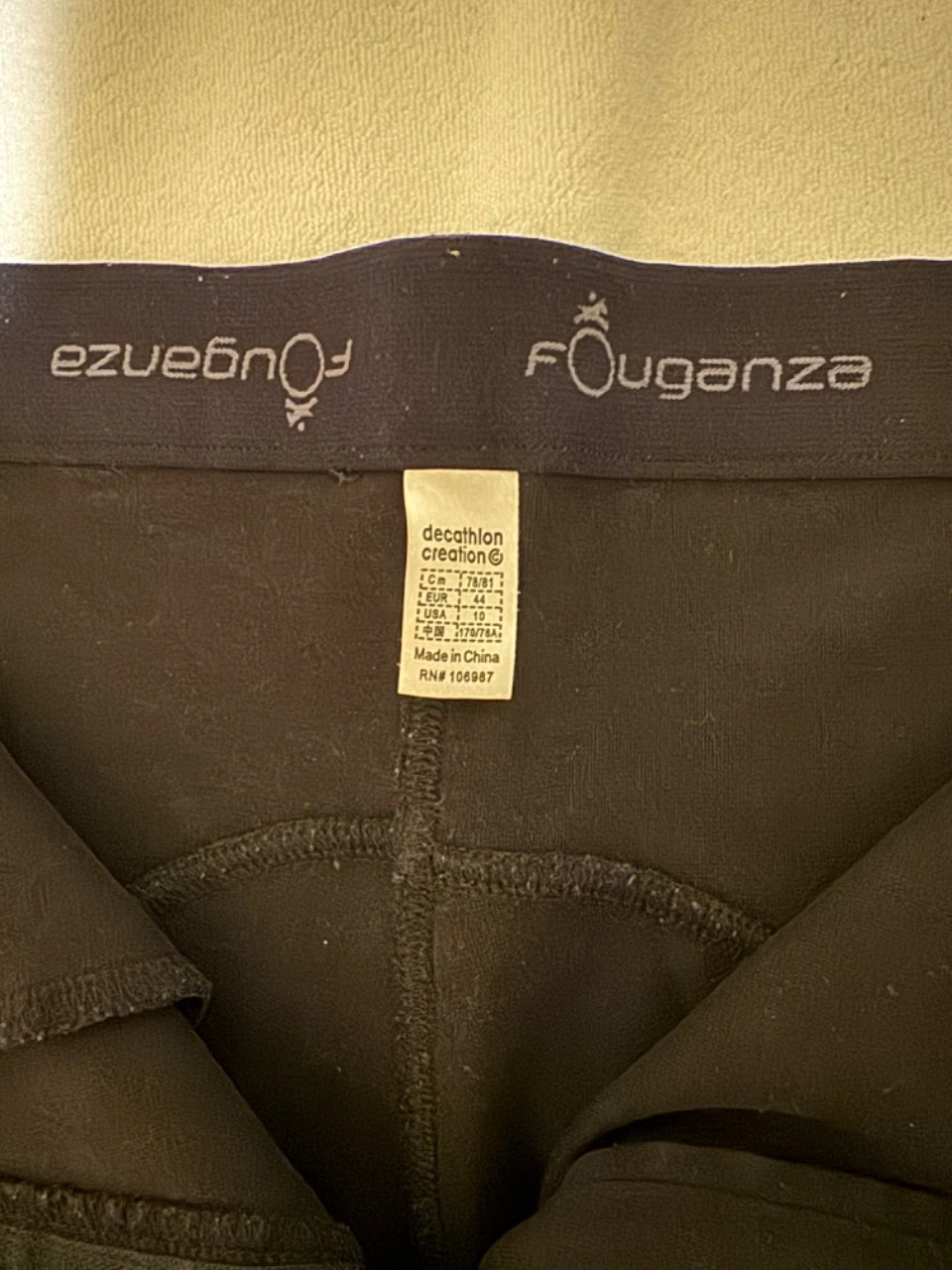 Pantalón de Equitación Negro T44 fr – photo 10